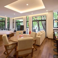 Studio · Private balcony, parking, rooftop & BBQ