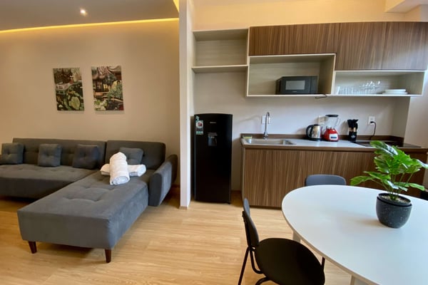 Oniria studio apartment in Mexico City